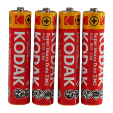 Батарейка Kodak Extra R03 AAA Shrink 4 Heavy Duty 1.5V (4/60/2400)