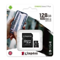 Карта памяти Kingston SDCS2/128GBSP microSDXC Canvas Select Plus без адаптера