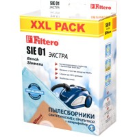 Мешки для пылесоса Filtero SIE 01 (8 штук) XXL PACK, ЭКСТРА Bosch, Siemens, Karcher, Shivaki, Conti, Ufesa