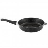 Сковорода-гриль со съемной ручкой Горница сг2812аг