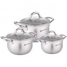 Набор кастрюль Zeidan 6пр. Z-50649