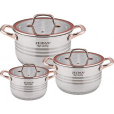 Набор кастрюль Zeidan 6пр. Z-50635