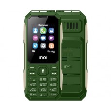 Мобильный телефон INOI 106Z Khaki, 2SIM, 1.8", TN, 128x160, UMTS, BT, FM, micro SD, 1650 мА*ч