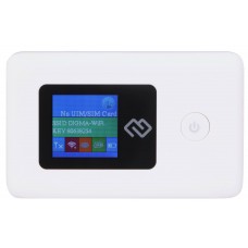 Модем 3G/4G Digma Mobile WiFi DMW1969 (DMW1969-WT) micro USB Wi-Fi Firewall +Router внешний белый