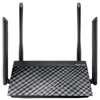 ASUS RT-AC1200, Dual-band Wi-Fi Router, 1167Mbps, 2.4GHz+5.1GHz, 802.11ac+4xLAN RG45 10/100+1xWAN 10/100+1xUSB2.0) 4x 5dBi ext Antenna