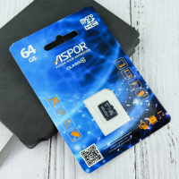 Карта памяти Aspor microSDHC 64GB Class10 UHS-I нс