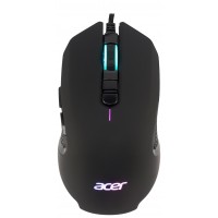Мышь Acer OMW160 черный (6400dpi) USB (8but)