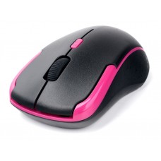 Мышь GEMBIRD MUSW-415 черный/розовый