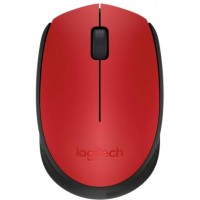 Мышь Logitech M171 (910-004645) red (USB, беспроводная оптическая, 1000dpi)