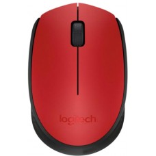 Мышь Logitech M171 (910-004645) red (USB, беспроводная оптическая, 1000dpi)
