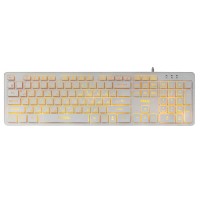 Клавиатура Dialog Katana KK-ML17U White белая