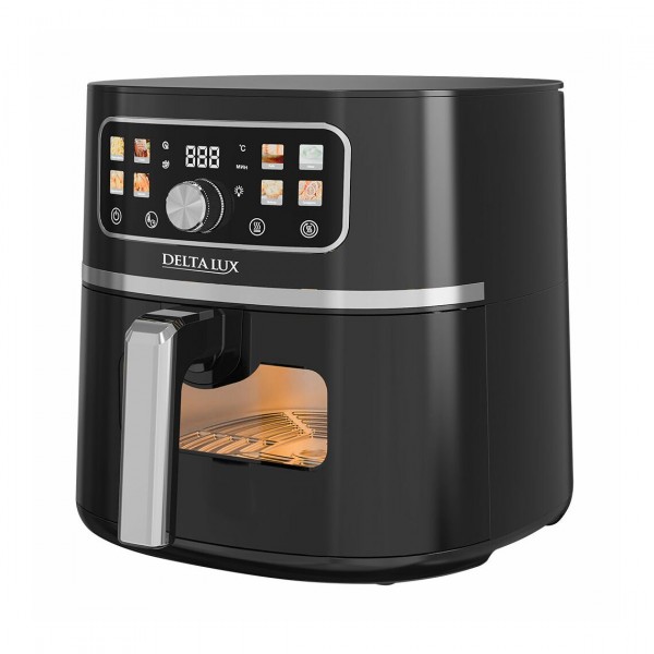 Аэрогриль DELTA LUX DE-6701 7 л 1750 Вт черный