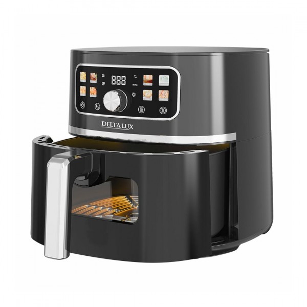 Аэрогриль DELTA LUX DE-6701 7 л 1750 Вт черный