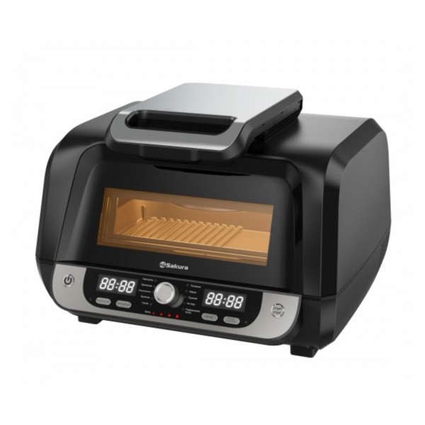 Аэрогриль Sakura SA-7683BK Premium 10л черный