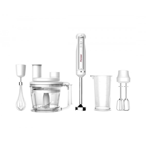 Блендер погружной Pioneer HB135S белый