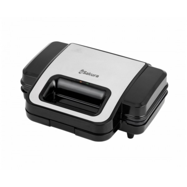 Электрогриль Sakura SA-7425G 1000Вт черный/нержавеющая сталь