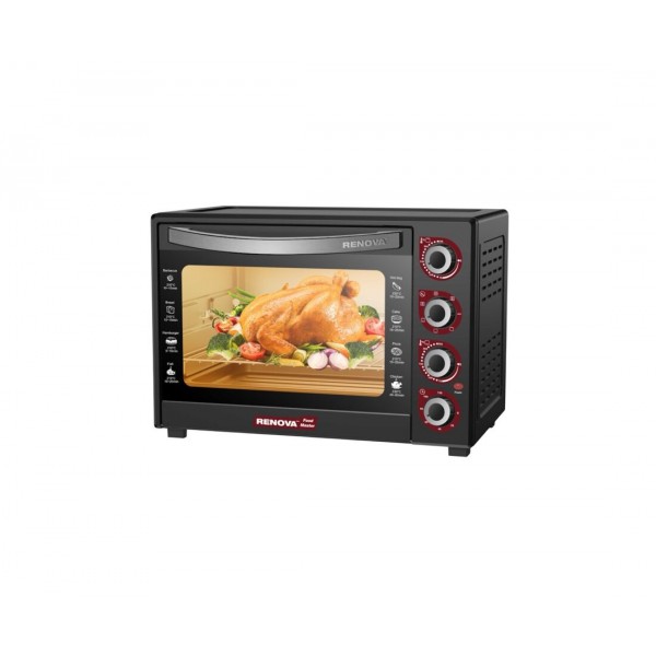 Электропечь RENOVA MO-40GFLTB1 гриль, конвекция, 1600 Вт, черный