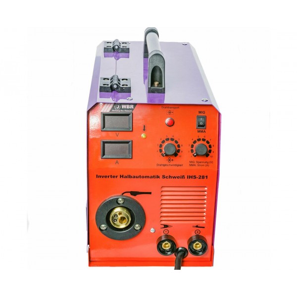 Инверторный полуавтоматический сварочный аппарат WBR IHS-281