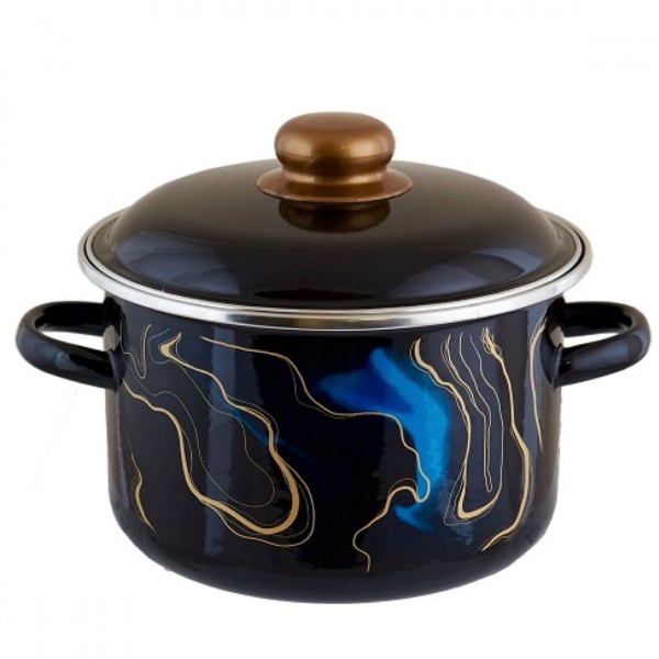 Кастрюля эмалированная Appetite Mirage 4.0л (1RD201M)