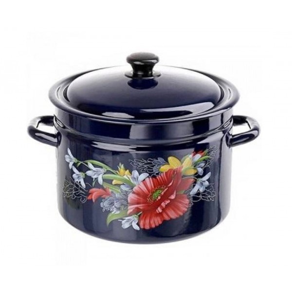 Кастрюля эмалированная КМЗ Апрель 3л (41715-123/6-У4)