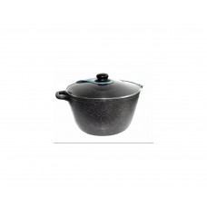 Кастрюля со стеклянной крышкой Горница гранит К3032аг