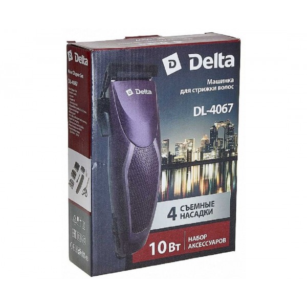 Машинка для стрижки DELTA DL-4067 черный