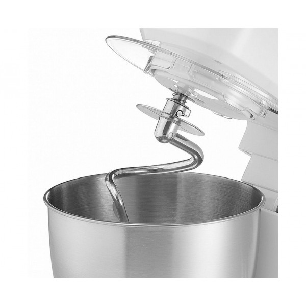 Миксер планетарный многофункциональный DELTA LUX DE-7900Р белый с серым 1000 Вт