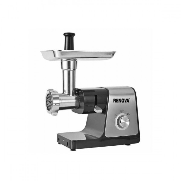 Мясорубка RENOVA MG300-R1SP 3000 Вт серебристый/черный