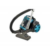 Пылесос DELTA DL-0852 черный с бирюзовым