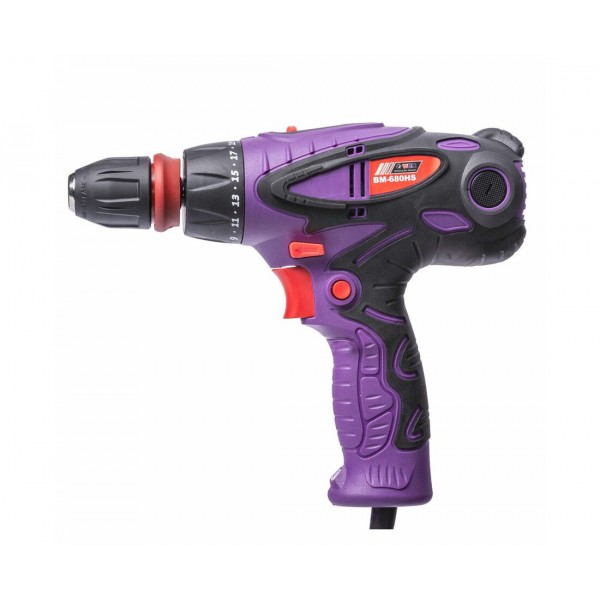 Сетевая дрель-шуруповерт WBR BM-680HS