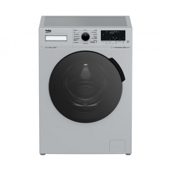 Стиральная машина автомат BEKO WSPE6H616S с паром