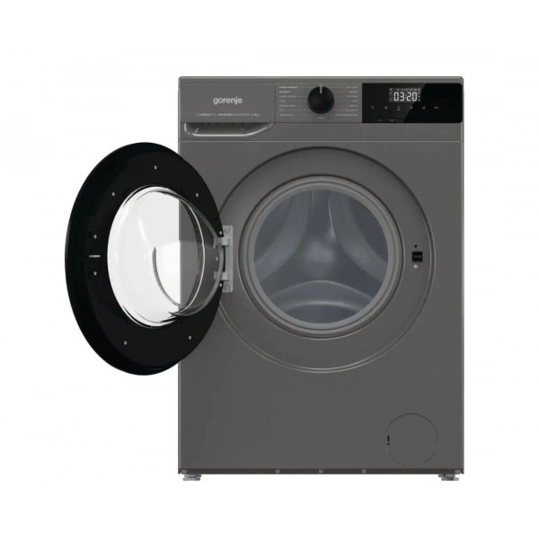 Стиральная машина автомат Gorenje W2NHPI62SCSS с паром, 6кг, инверторная, серый