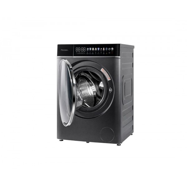 Стиральная машина автомат Pioneer WM-248006BG 8кг, с паром, серый