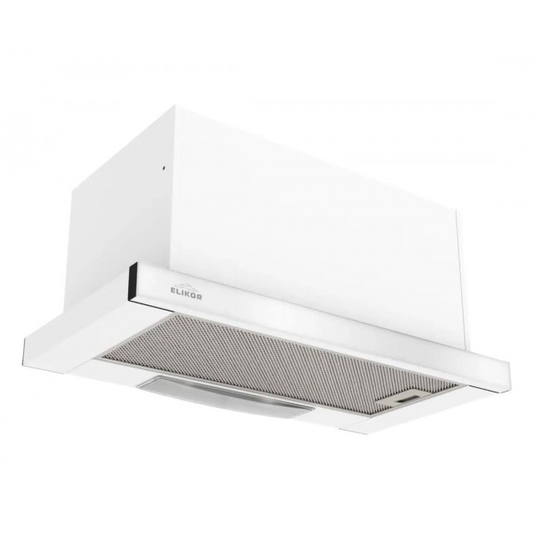 Вытяжка встраиваемая ELIKOR Интегра GLASS 60П-650-В2Л белый/стекло белое