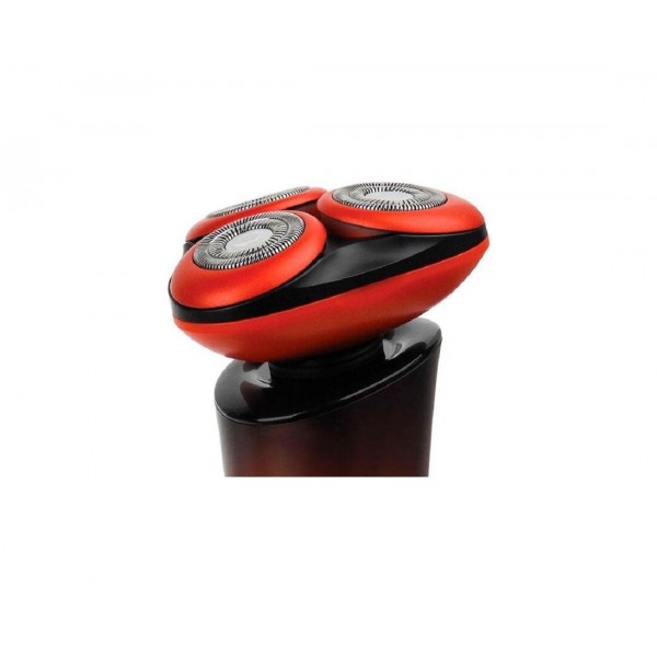 Электробритва аккумуляторная Pioneer BS008 черный/красный