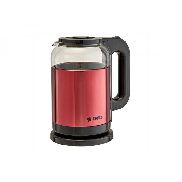 Электрочайник DELTA LUX DL-1115 1.8 л красный
