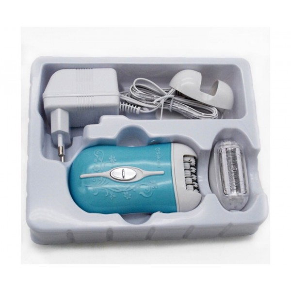 Эпилятор Sakura SA-5540SBL голубой/белый