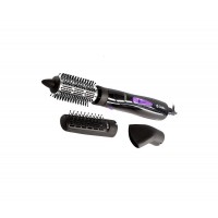 Фен-щетка DELTA DL-0432R 1000 Вт черный/фиолетовый