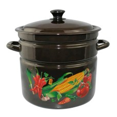 Кастрюля эмалированная КМЗ Царица полей 10л (41804-222/6-У2)