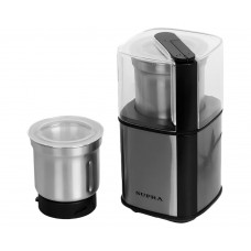 Кофемолка Supra CGS-320 300Вт серебристый