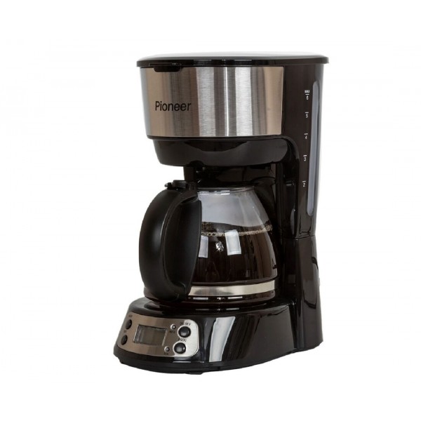 Кофеварка Pioneer CM053D 600Вт серебристый
