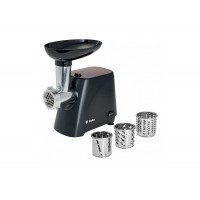 Мясорубка DELTA DL-6106M черная с красным