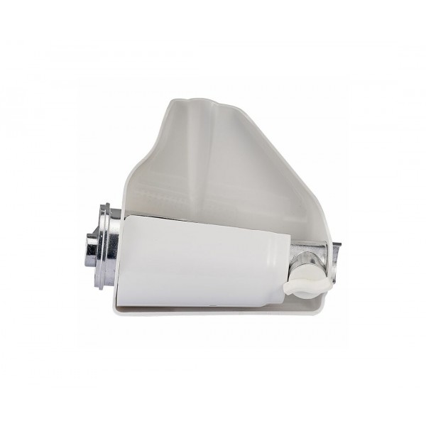 Мясорубка Аксинья КС-2002 белый/красный + насадка для томатов, 2000Вт, 1,7 кг/мин, реверс