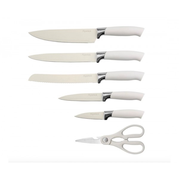 Набор ножей и кухонных аксессуаров 19 предметов Alpenkok AK-2121