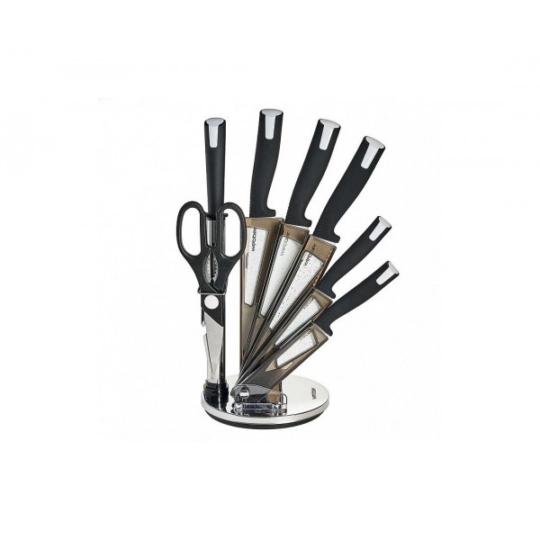 Набор ножей из 7 предметов и подставка Webber ВЕ-2261N