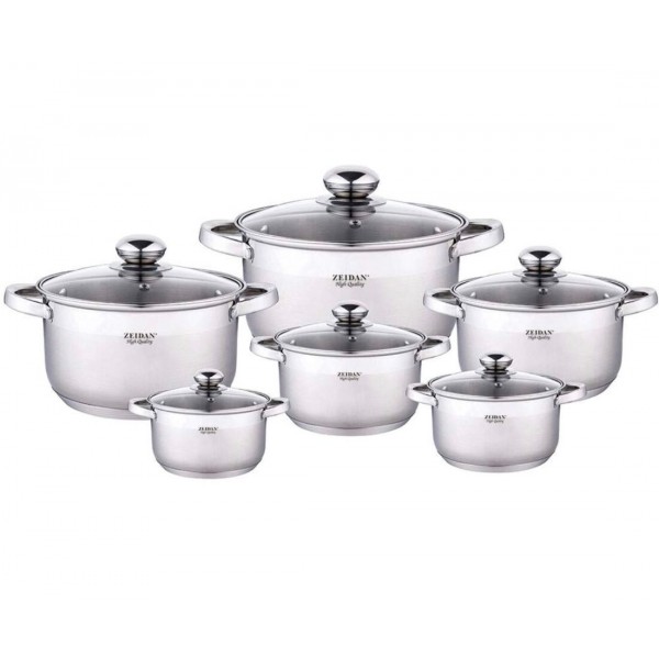 Набор посуды Zeidan Z-51209 12 предметов