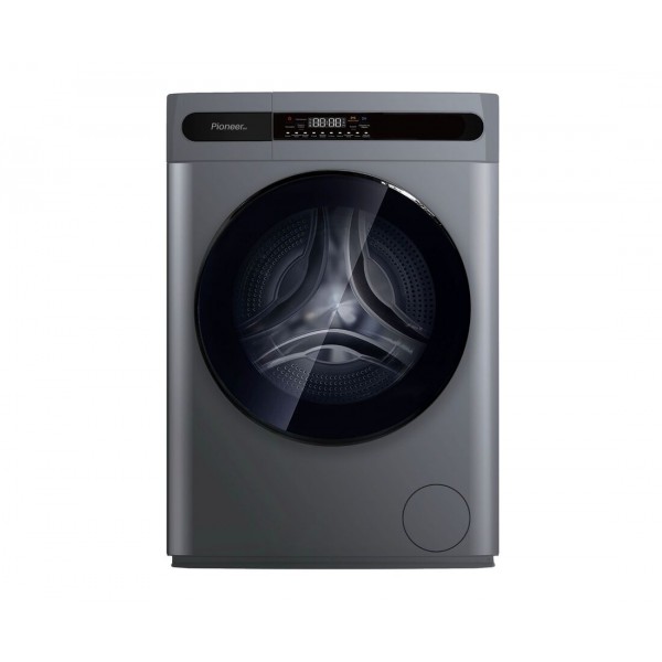 Стирально-сушильная машина автомат Pioneer WMD-141101M_SL с паром, 11кг, инверторная, серебристый