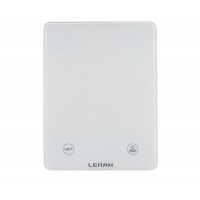 Весы кухонные LERAN EKS MARBLE LINE WHITE 11 10 кг белый