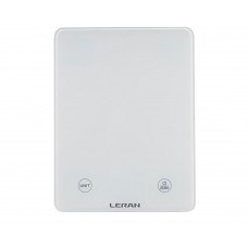 Весы кухонные LERAN EKS MARBLE LINE WHITE 11 10 кг белый