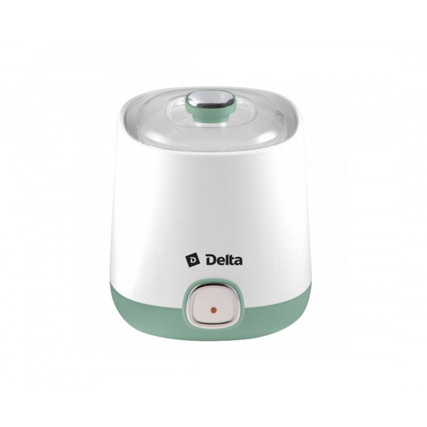 Йогуртница DELTA DL-8400 белая/серо-зеленая